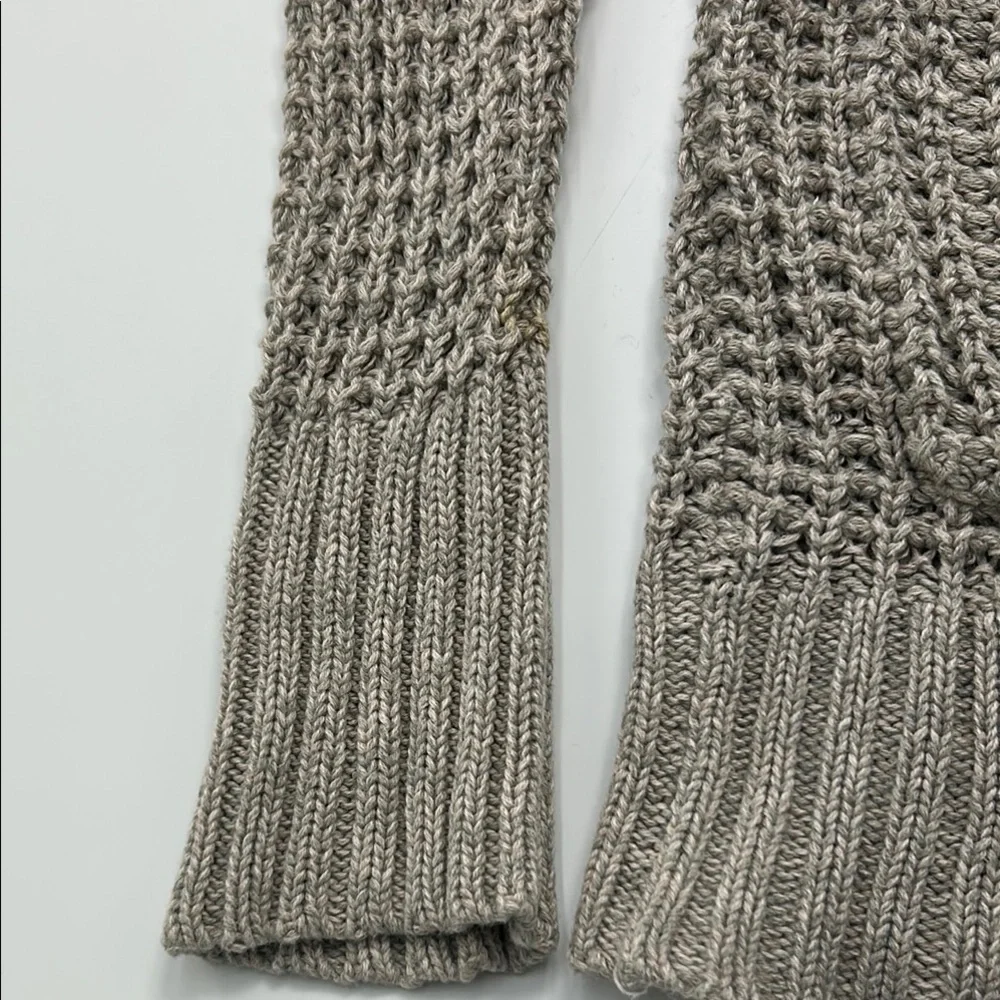 Bella Swan Core American Eagle Knit Cardigan Y2K Twilight Grunge Small Gray